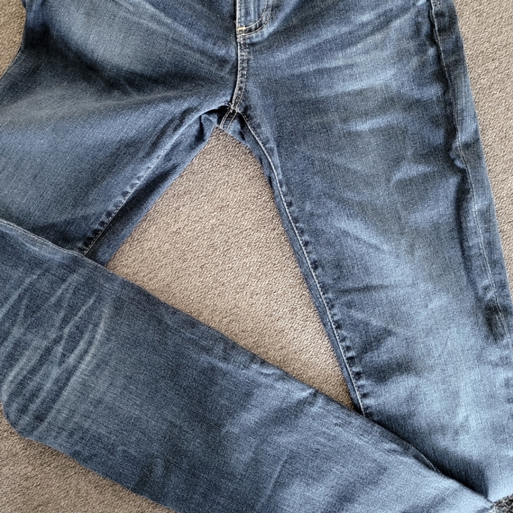 Ag Harper Classic Blue Straight Jeans